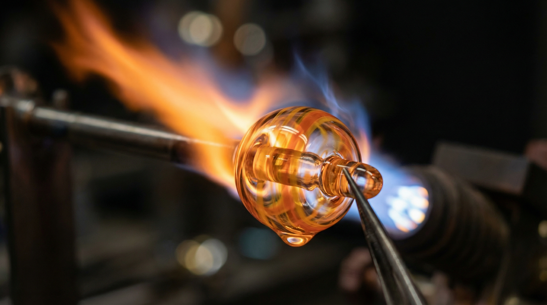 Alevde Cam (Lampwork) Tekniği Nedir? El Yapımı Cam Takılarda Üretim Süreci