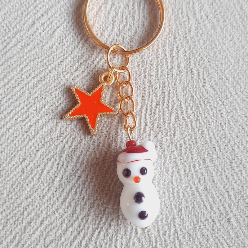 Yeni Yıl Murano Anahtarlık