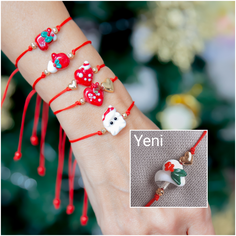 Yeni Yıl  Murano Bileklik