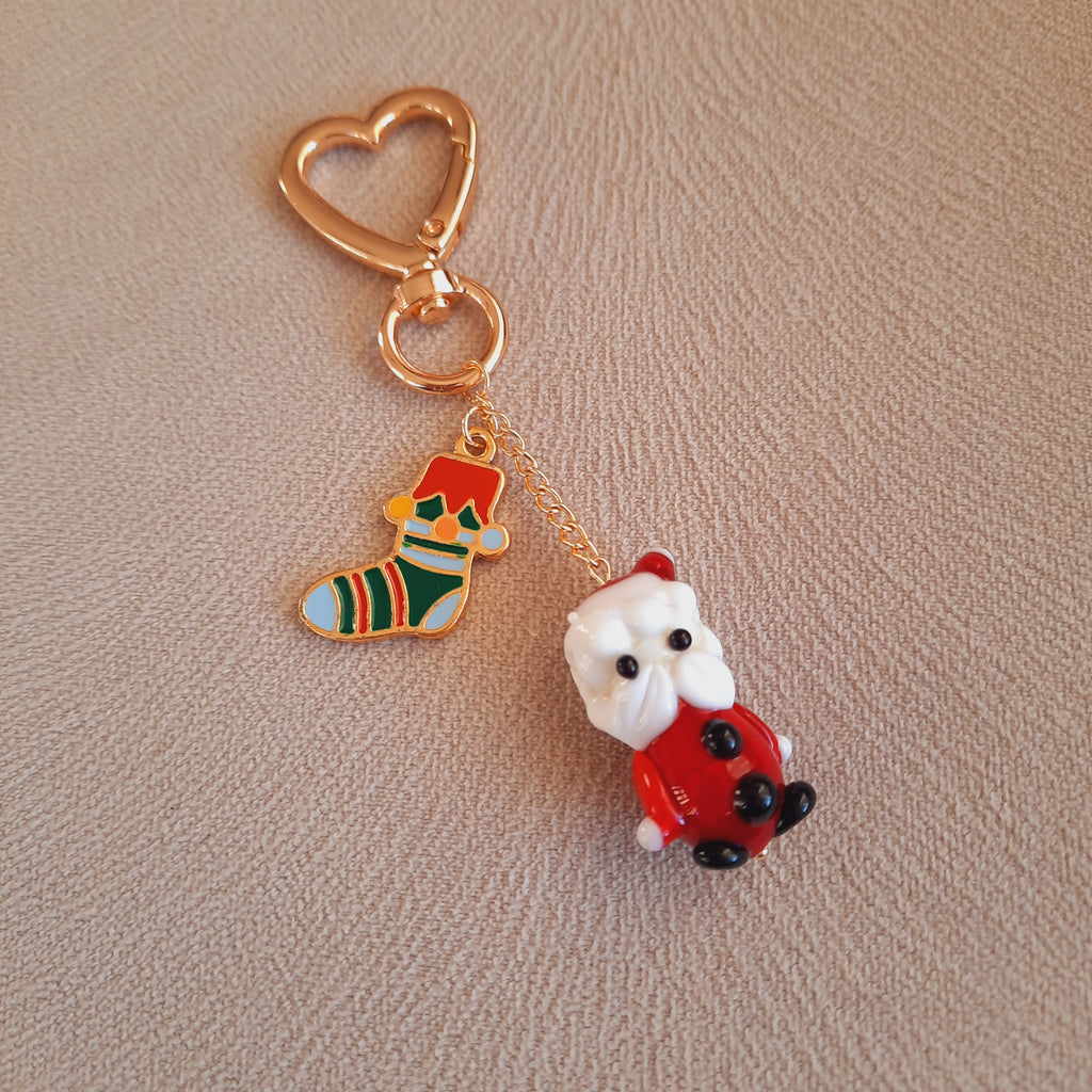 Noel Baba Yeni Yıl Temalı Anahtarlık