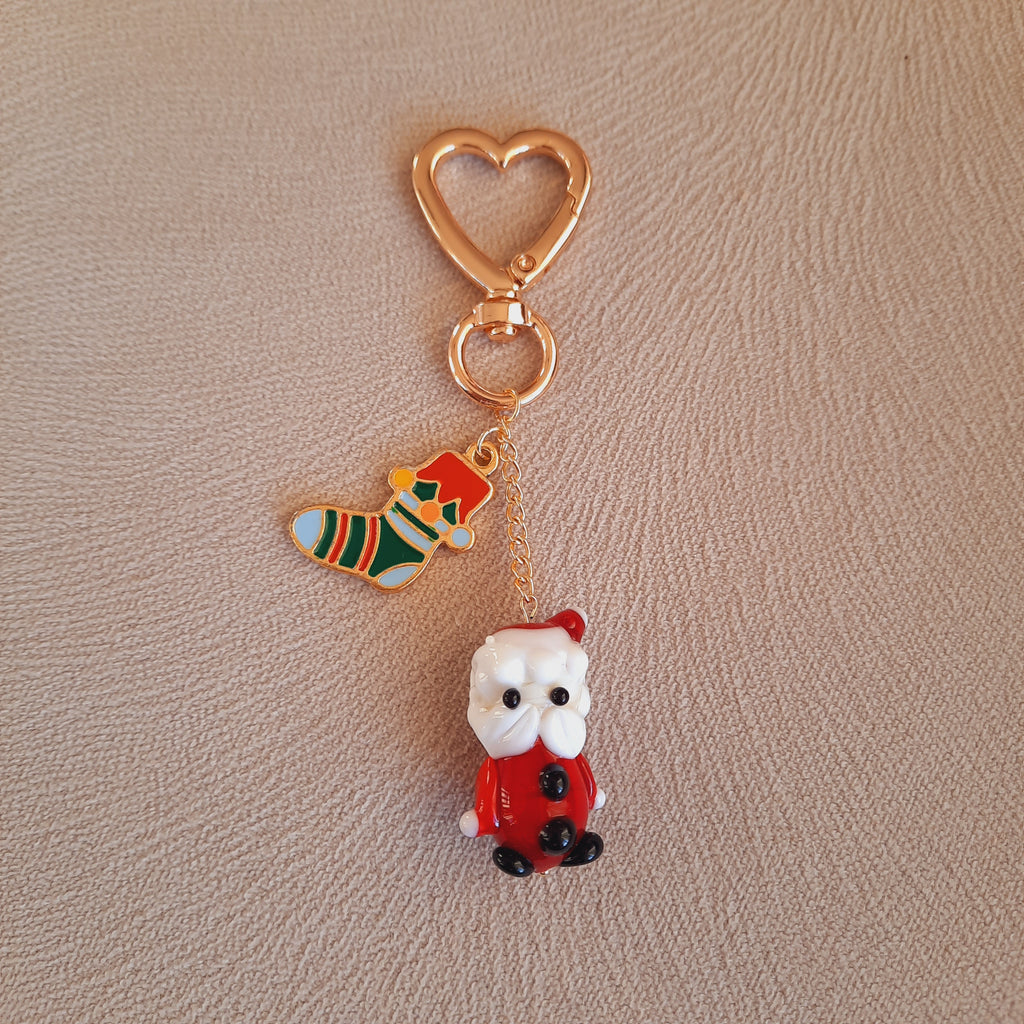 Noel Baba Yeni Yıl Temalı Anahtarlık