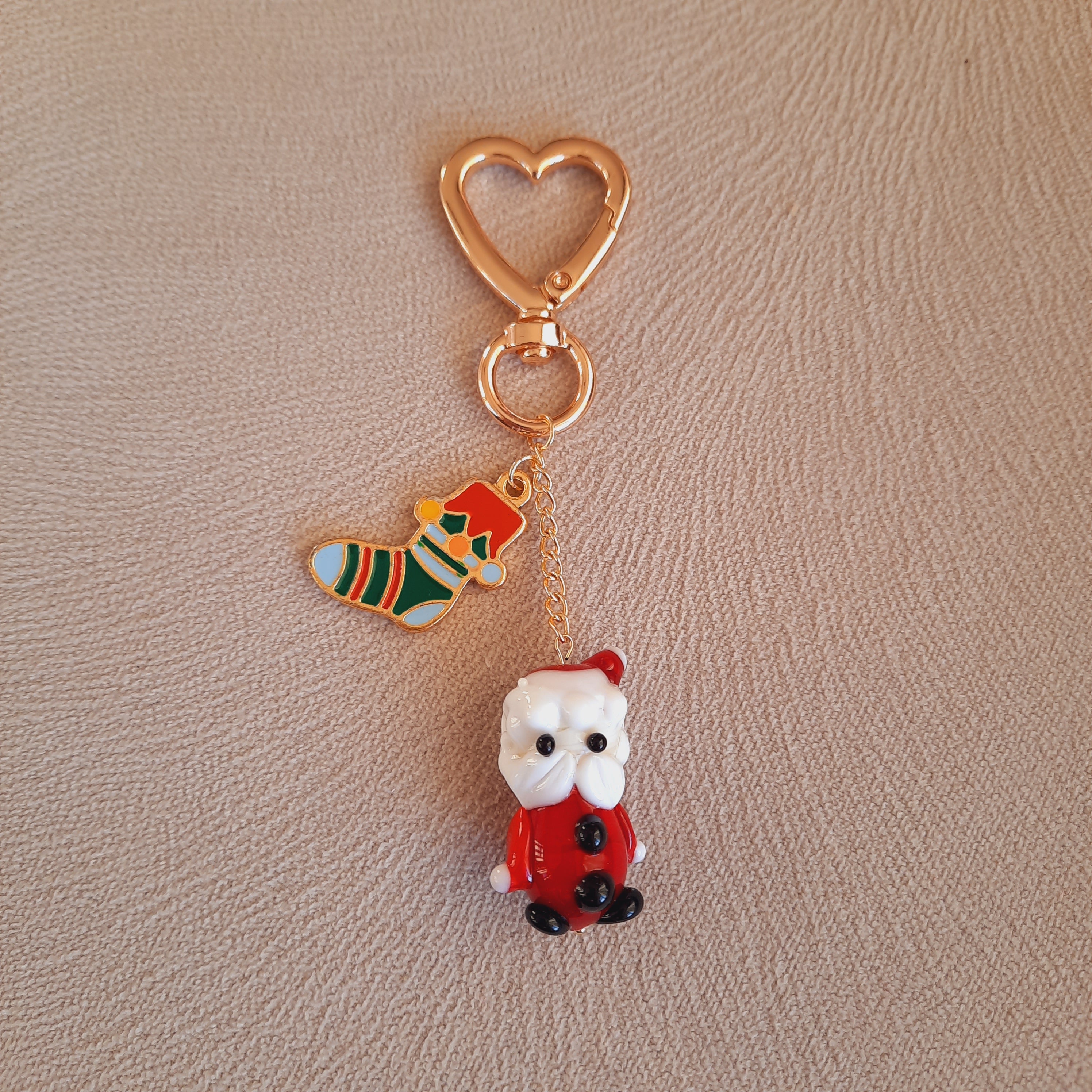 Noel Baba Yeni Yıl Temalı Anahtarlık