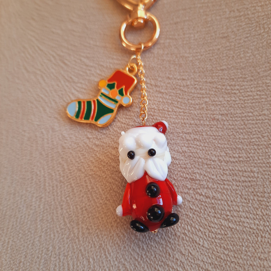 Noel Baba Yeni Yıl Temalı Anahtarlık