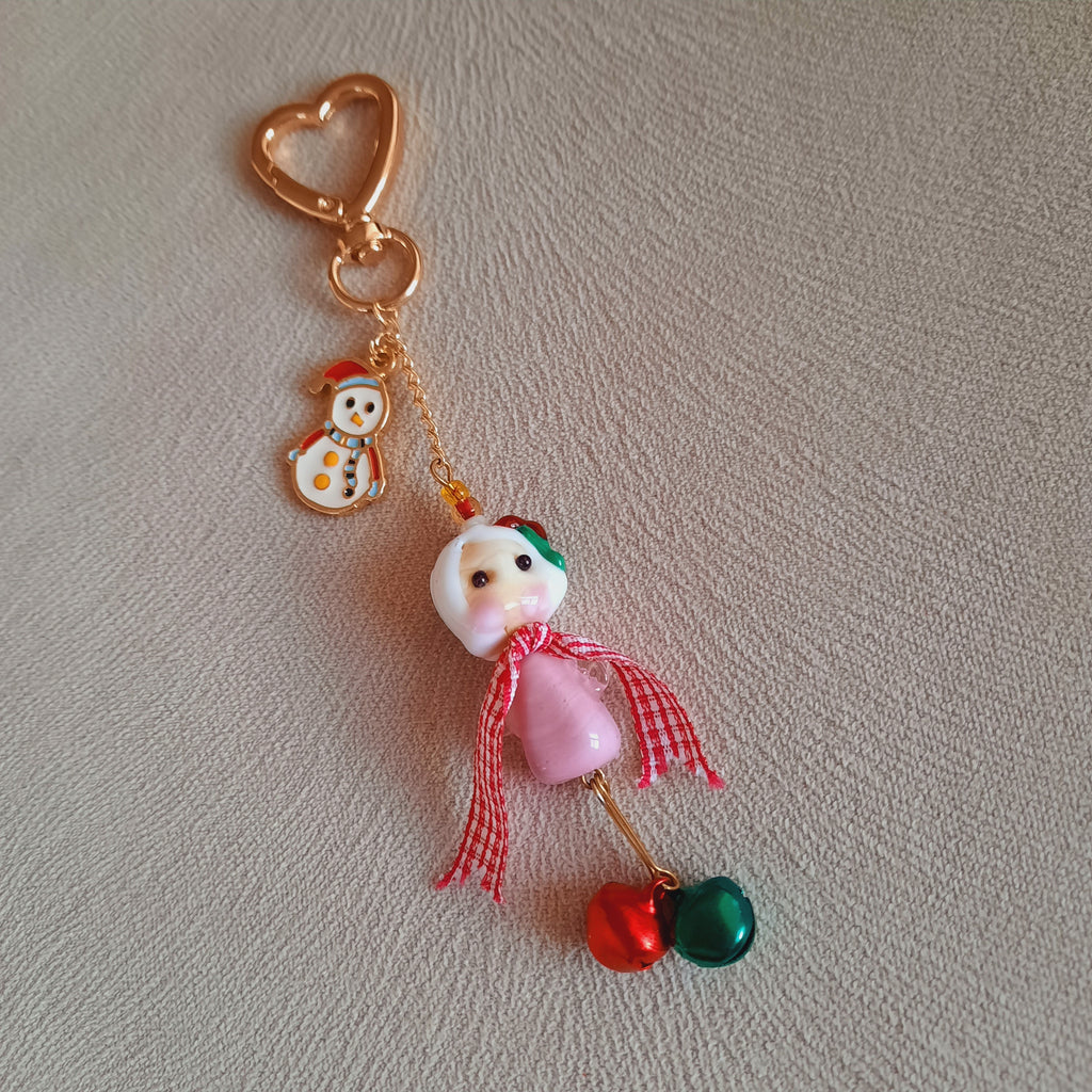 Melek Yeni Yıl Temalı Anahtarlık