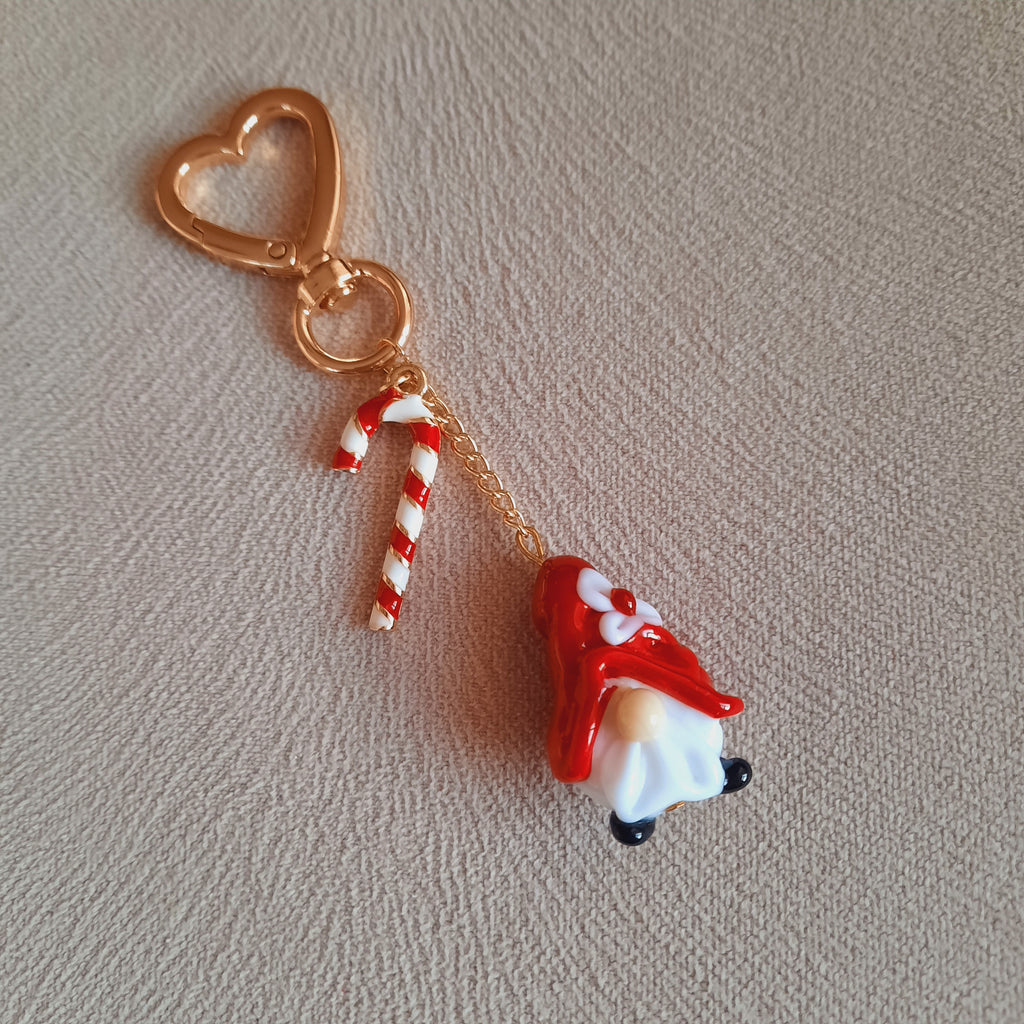 Cüce Yeni Yıl Temalı Anahtarlık