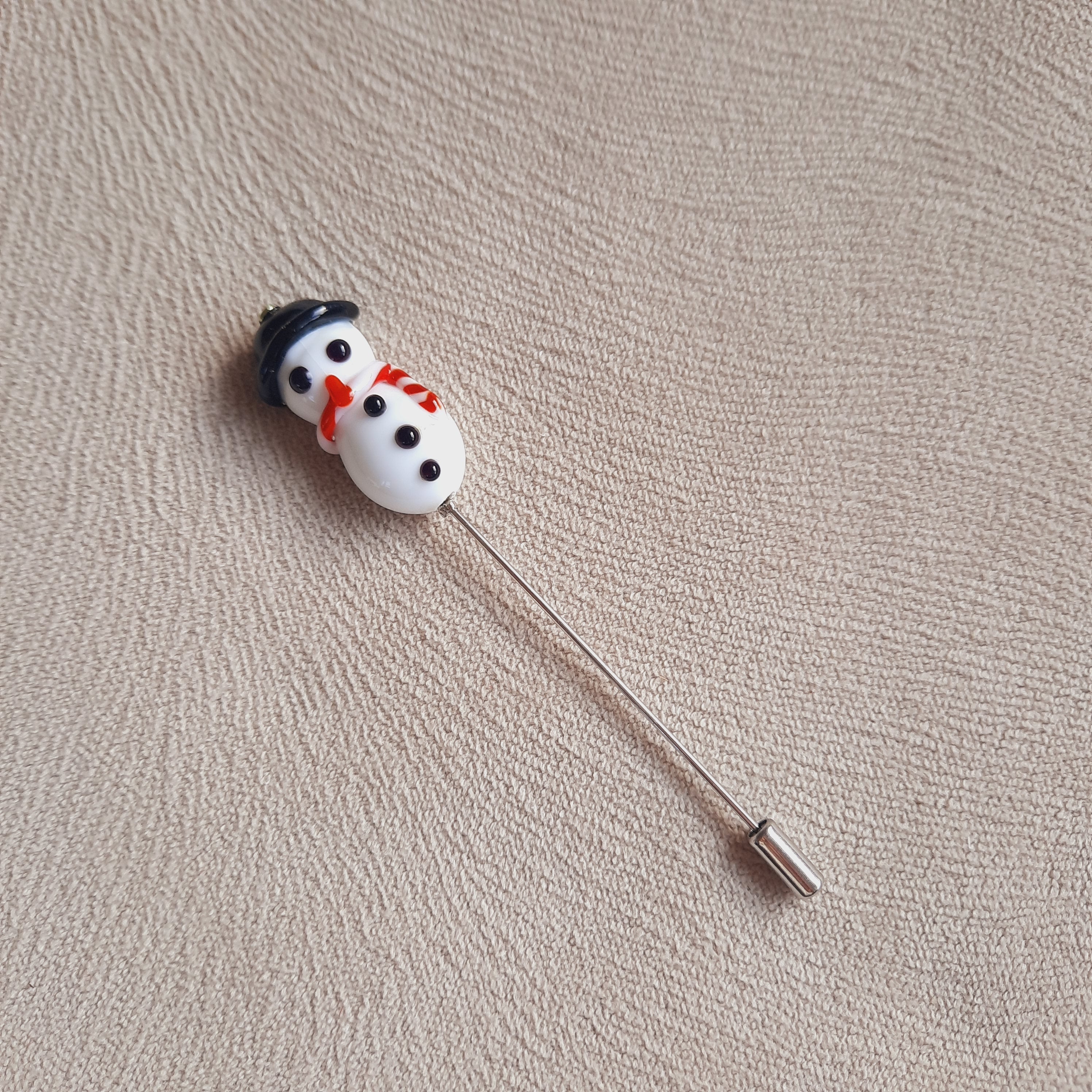 Kardan Adam Yaka İğnesi Broş