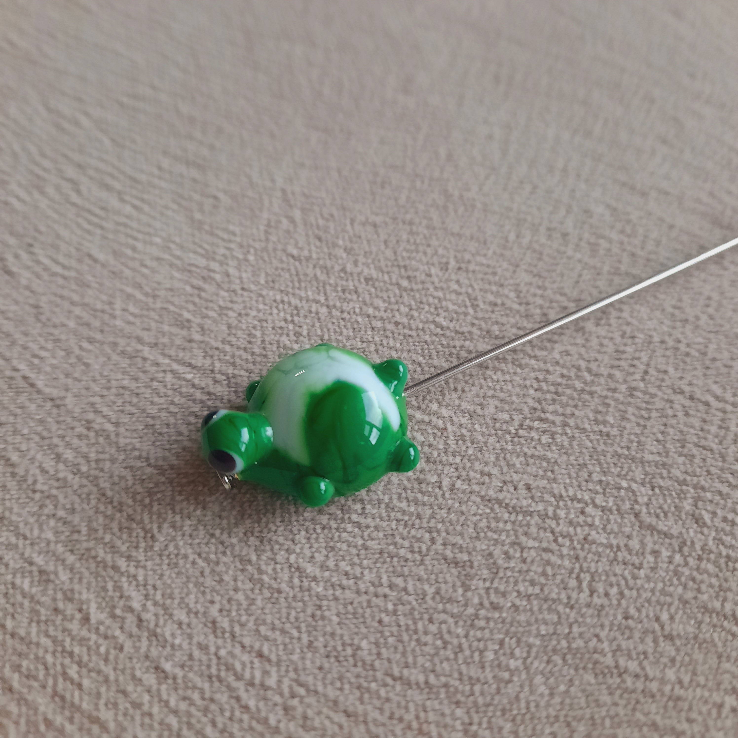 Kaplumbağa Yaka İğnesi Broş