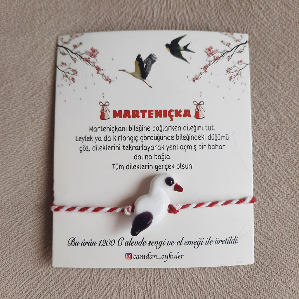 Murano Leylek Marteniçka Bileklik