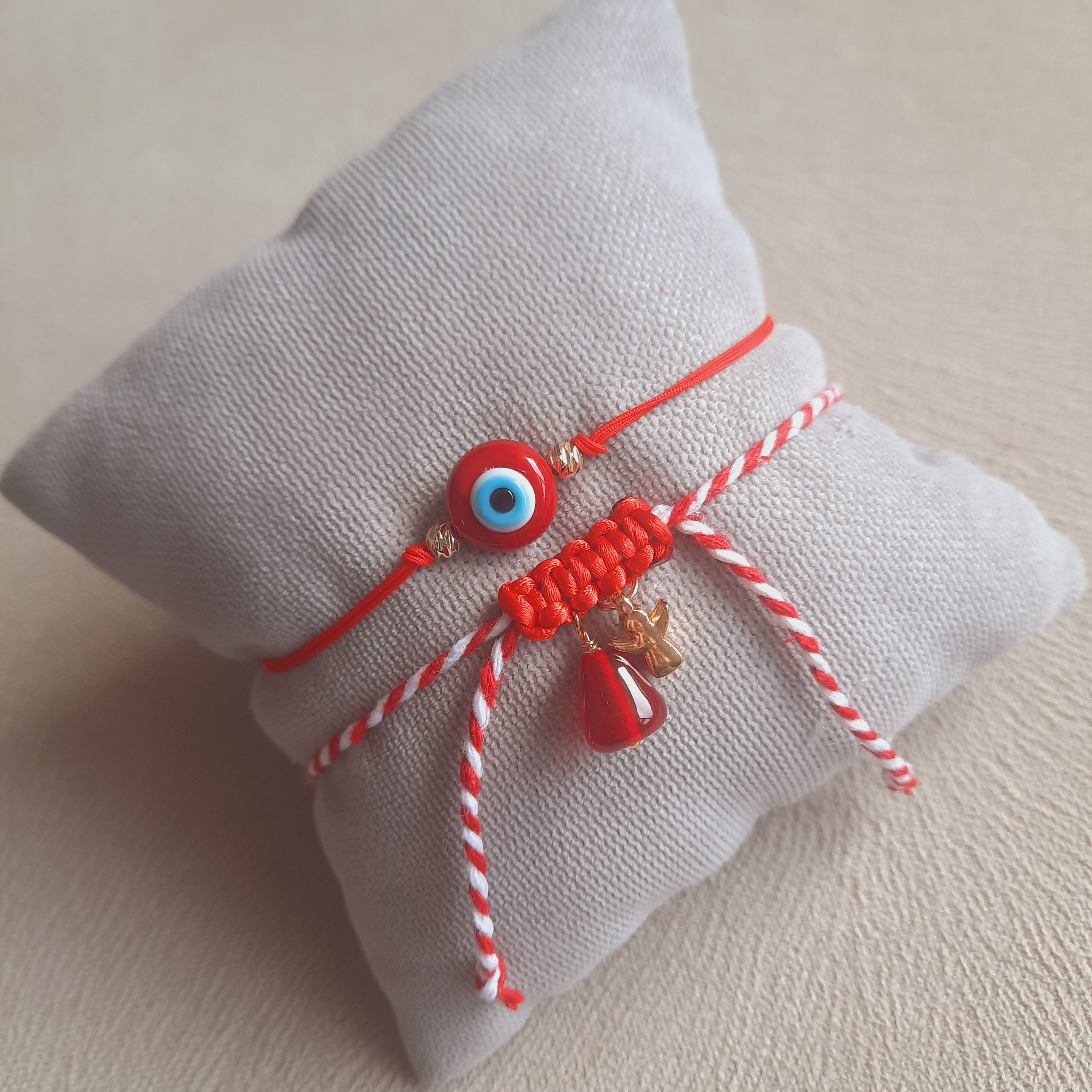 Narlı Melekli Nazarlı İkili Kombin Marteniçka