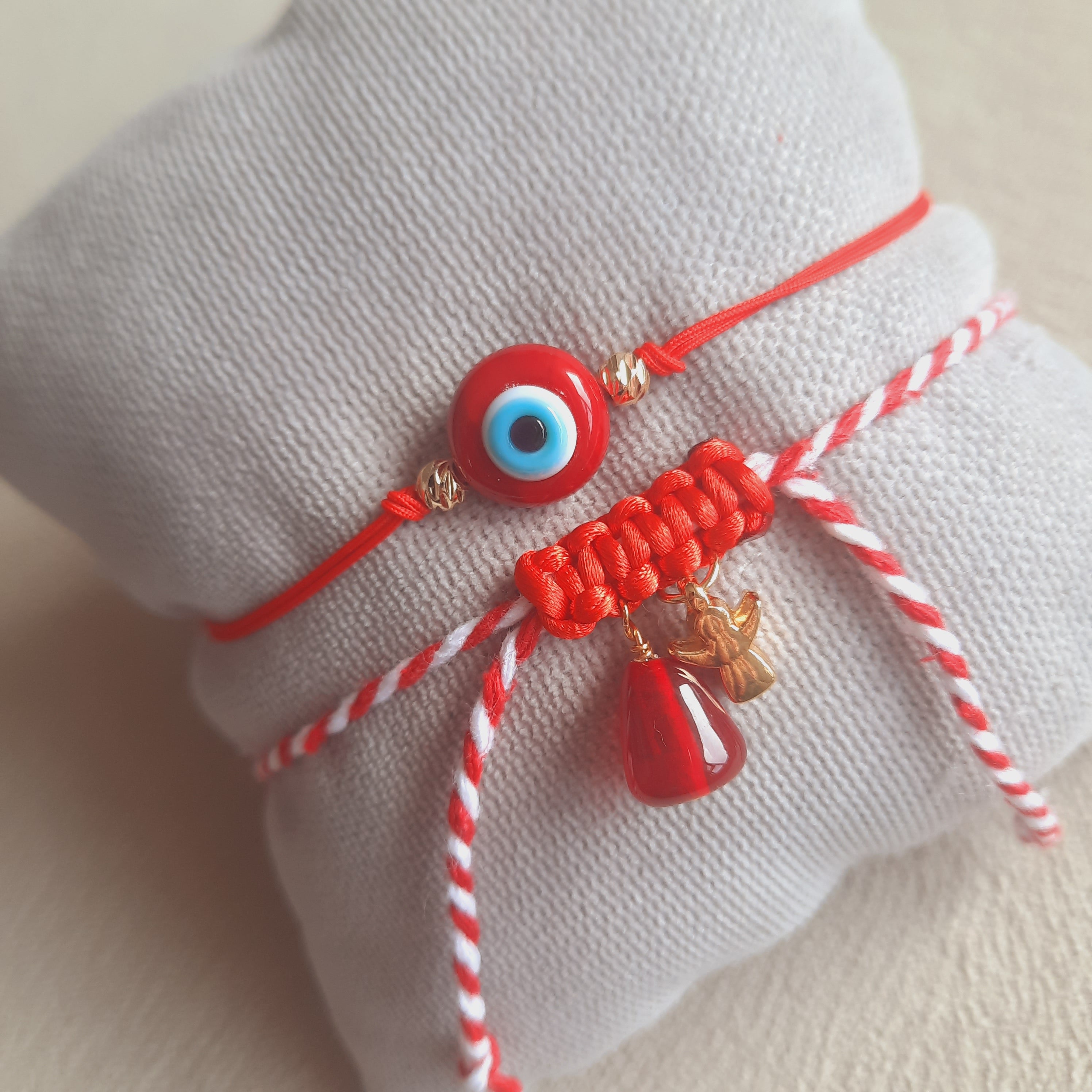 Narlı Melekli Nazarlı İkili Kombin Marteniçka