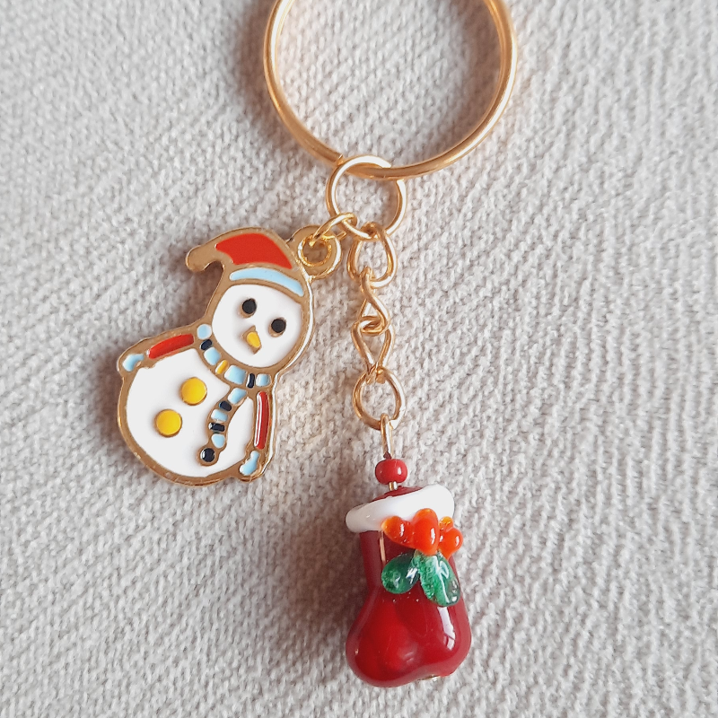 Yeni Yıl Murano Anahtarlık