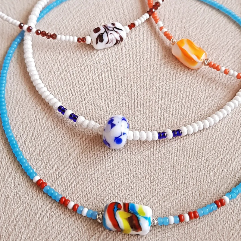 4 Renk Spor Şıklık Günlük Kolye