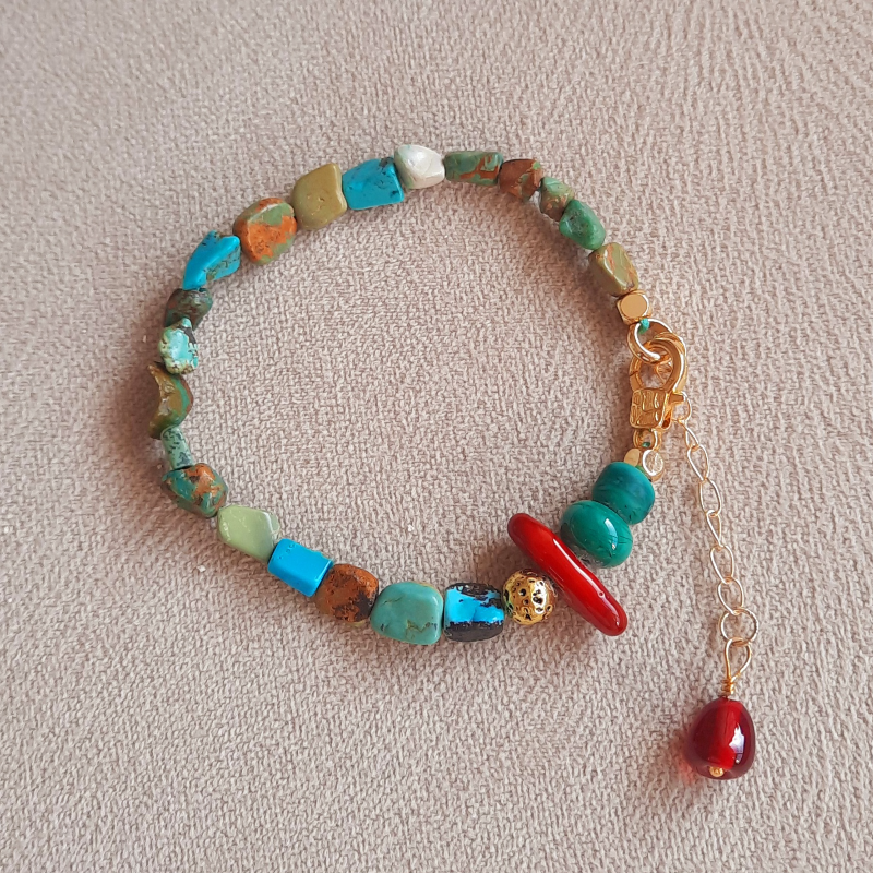 Turkuaz Özel Tasarım Bileklik