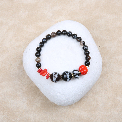 Muladhara Çakra Siyah Bileklik