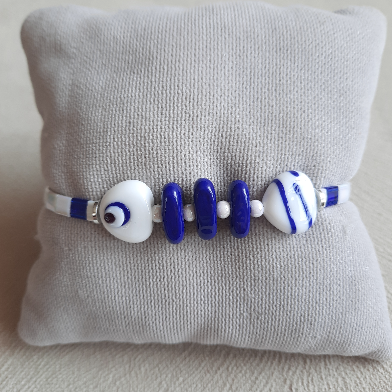 Kılçık Balık Murano Miyuki Bileklik