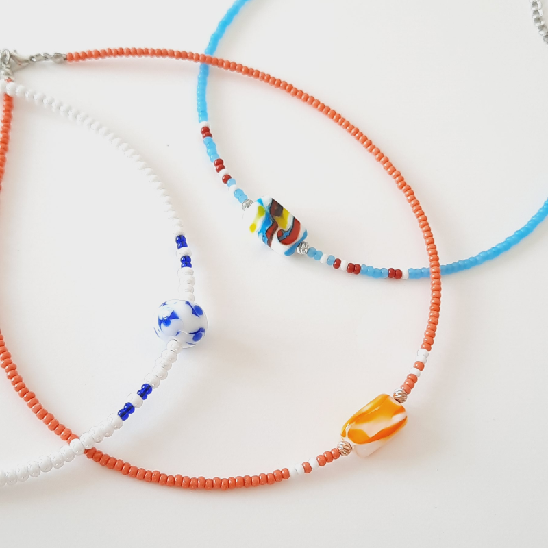 4 Renk Spor Şıklık Günlük Kolye