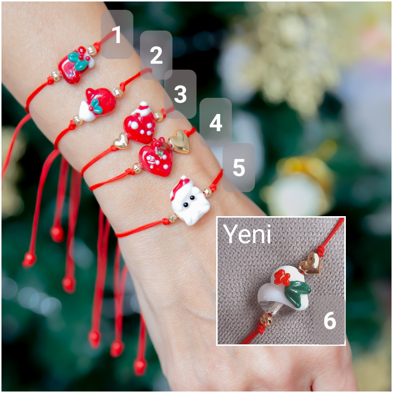 Yeni Yıl  Murano Bileklik