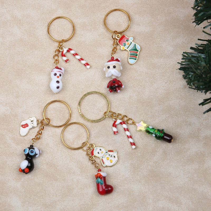 Yeni Yıl Murano Anahtarlık