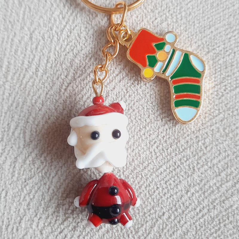 Yeni Yıl Murano Anahtarlık