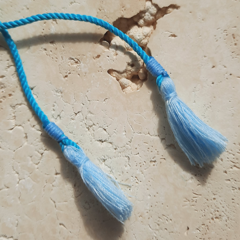 Murano Cam Eskitme İpli Kolye