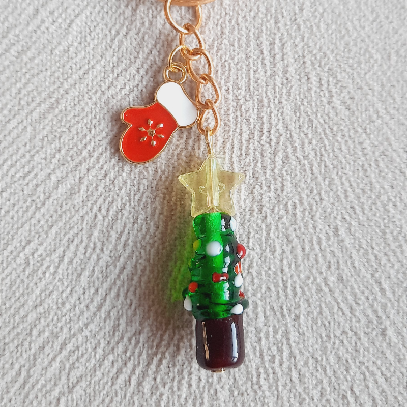 Yeni Yıl Murano Anahtarlık