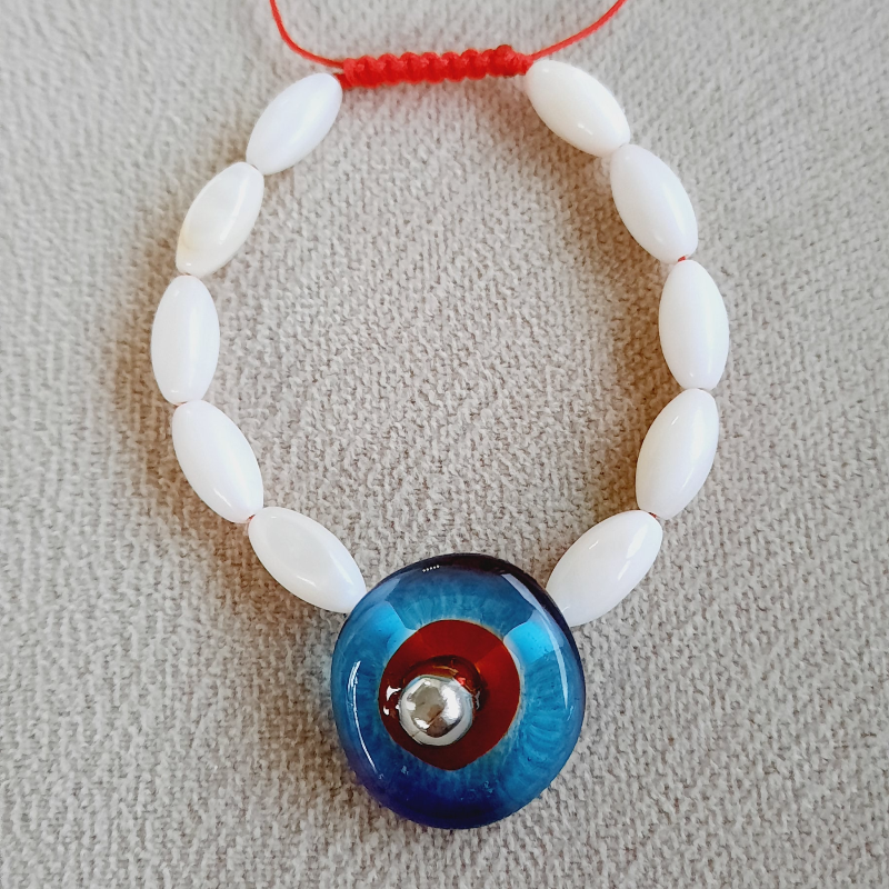 Cam Düğme Bileklik