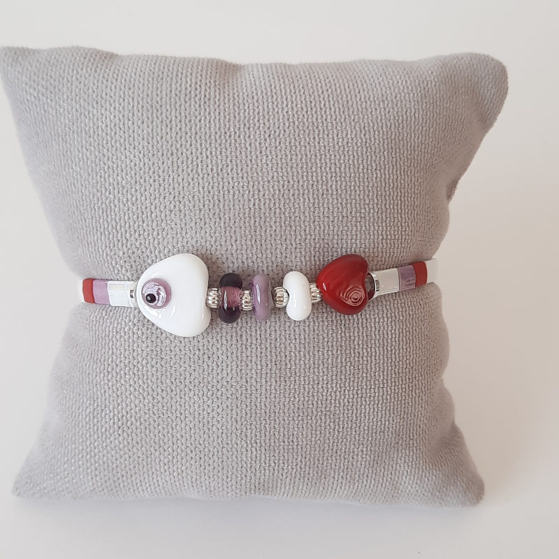 Kılçık Balık Murano Miyuki Bileklik