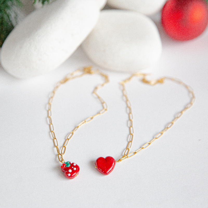 Kalpli Paslanmaz Çelik Kolye