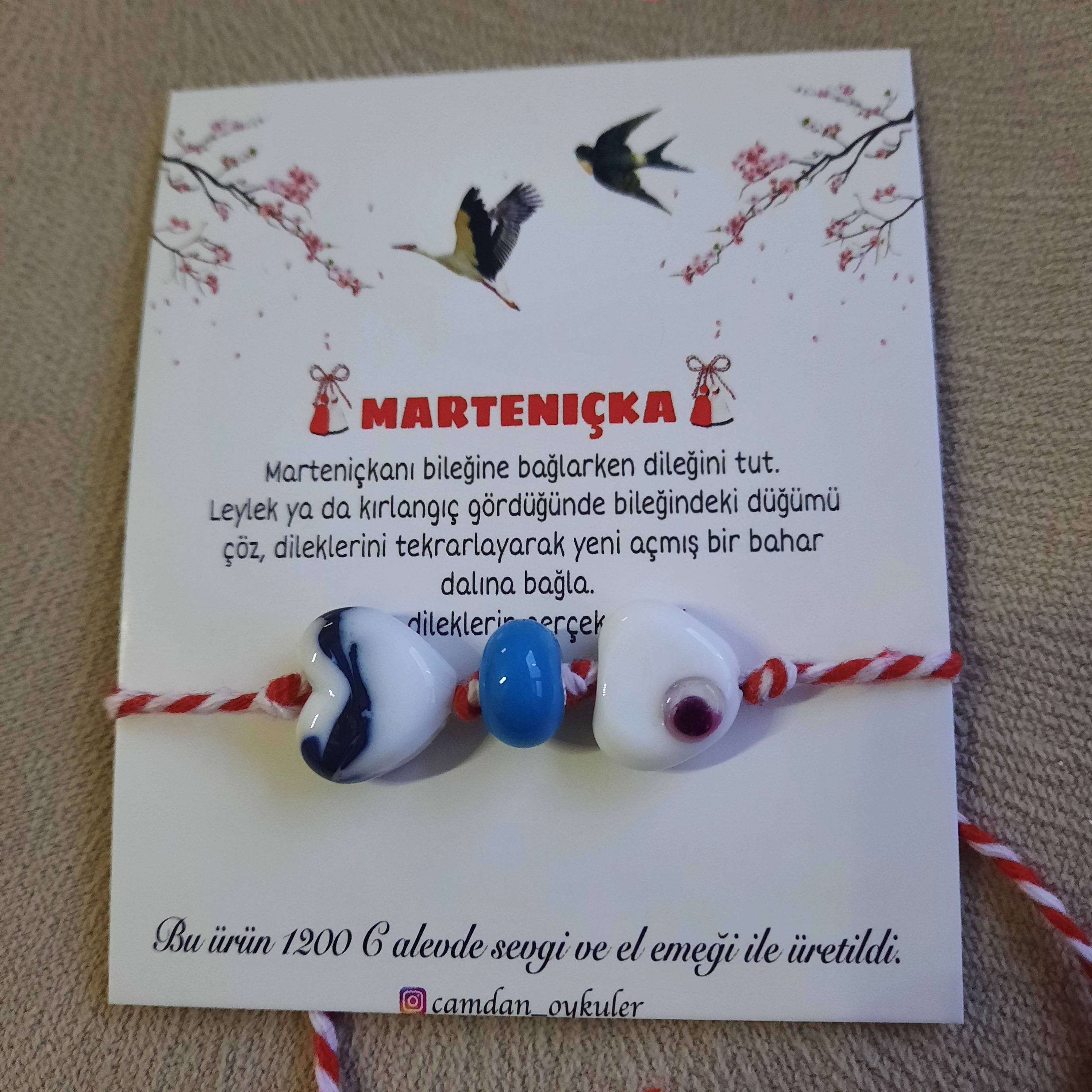 Kılçık Balık Özel Tasarım Marteniçka