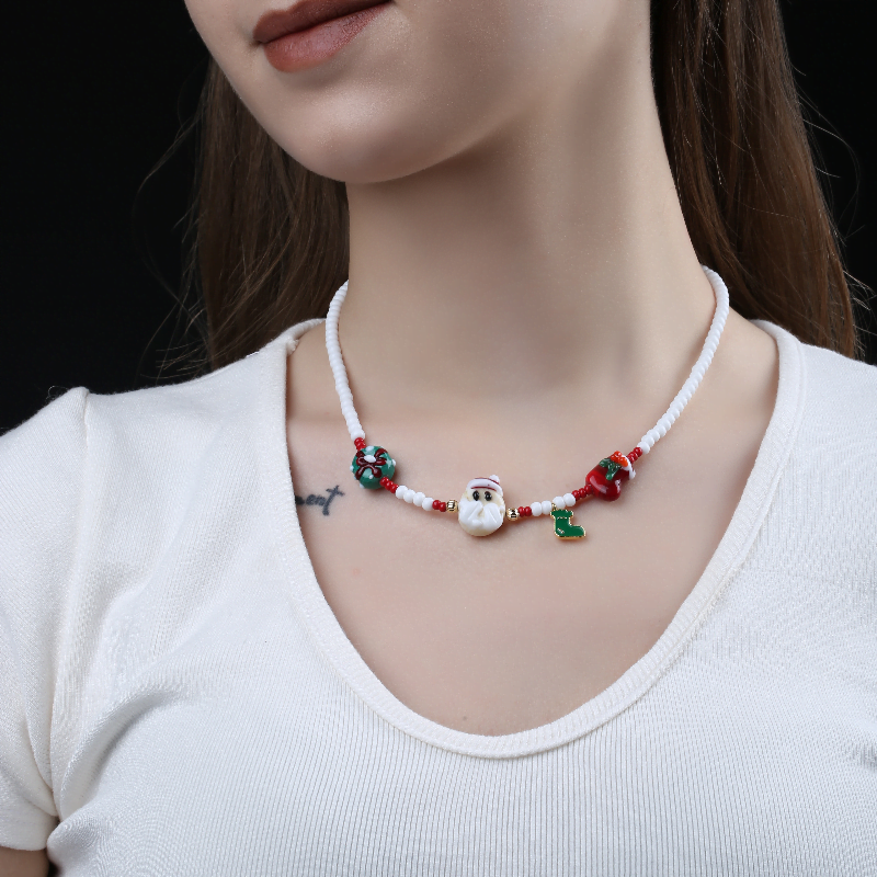 Yeni Yıl Temalı Çocuk Kolye