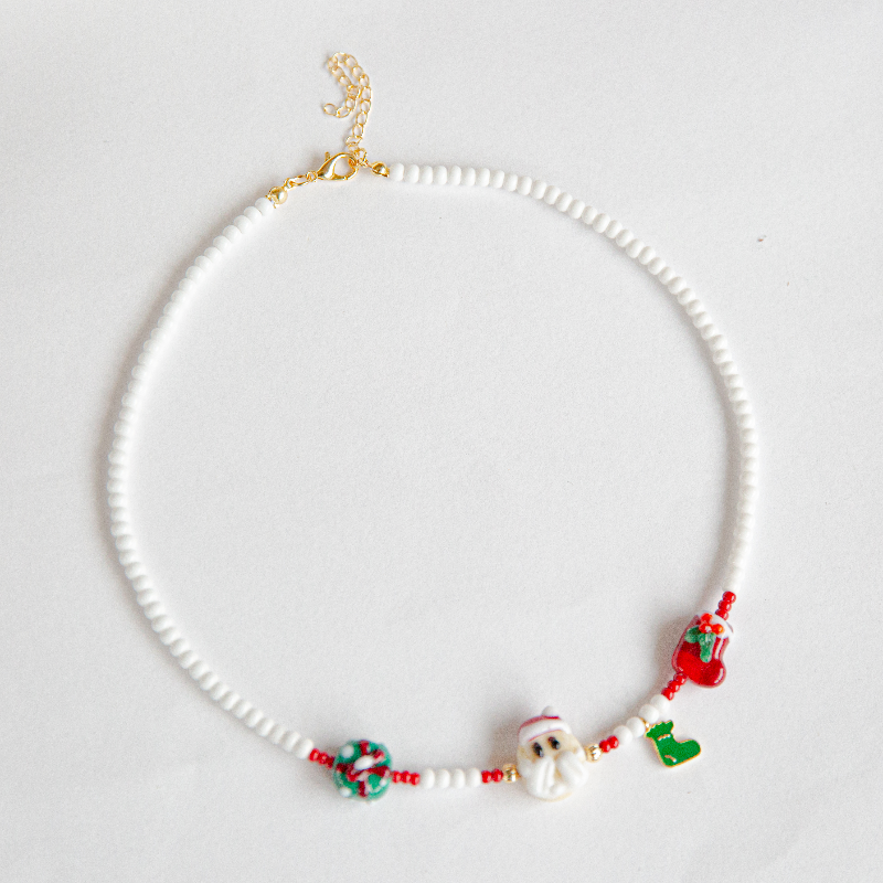 Yeni Yıl Temalı Çocuk Kolye